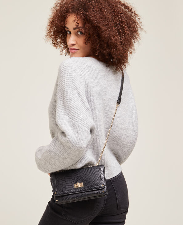 Sac pochette avec chaines noir - Pimkie