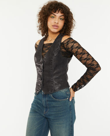 Veste cuir femme pimkie outlet