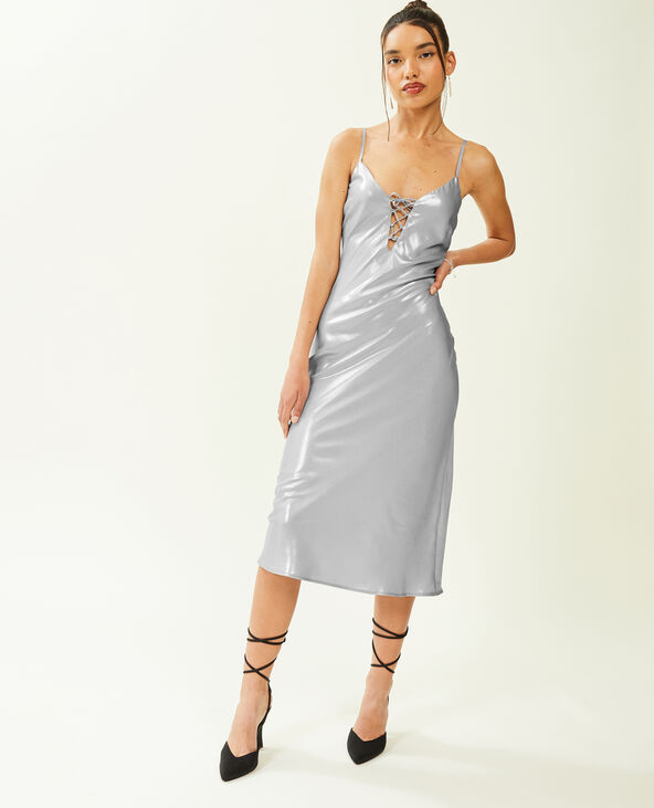 Robe longue irisee