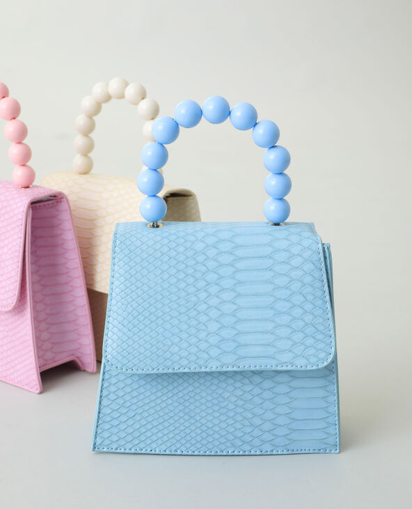 Sac à main perle bleu - Pimkie