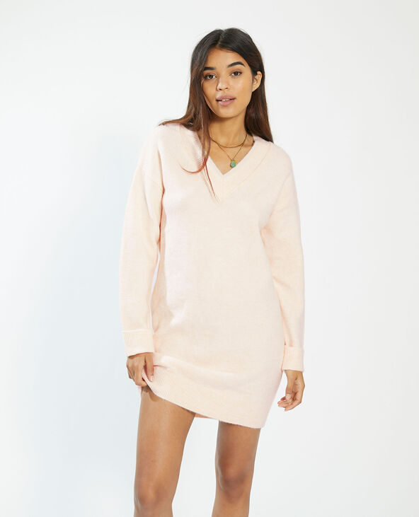 Robe pull écru - Pimkie