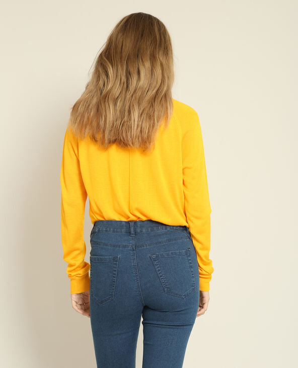 Pull basique léger orange - Pimkie