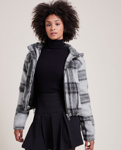 Blouson à capuche gris clair - Pimkie