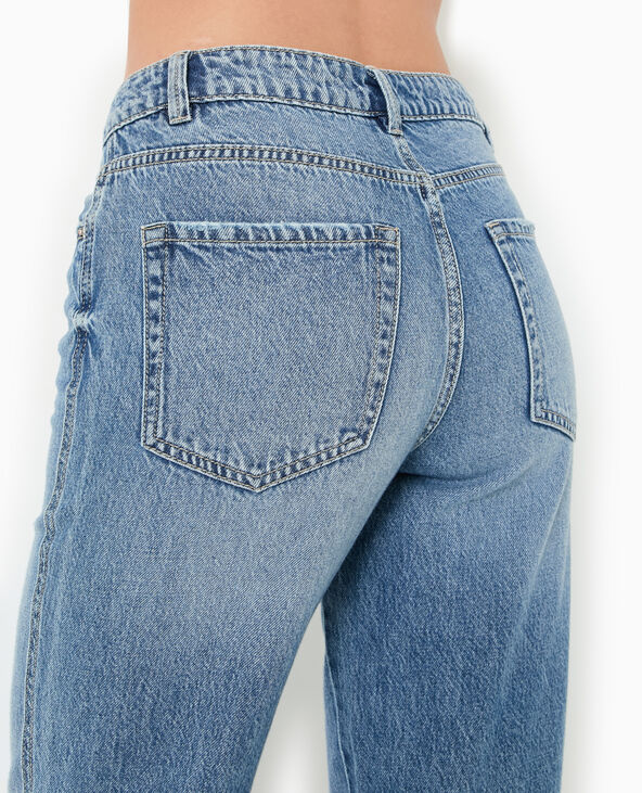 Jean droit taille regular bleu - Pimkie