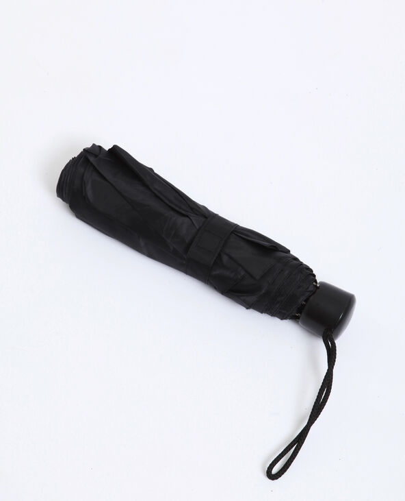 Parapluie pliable noir - Pimkie