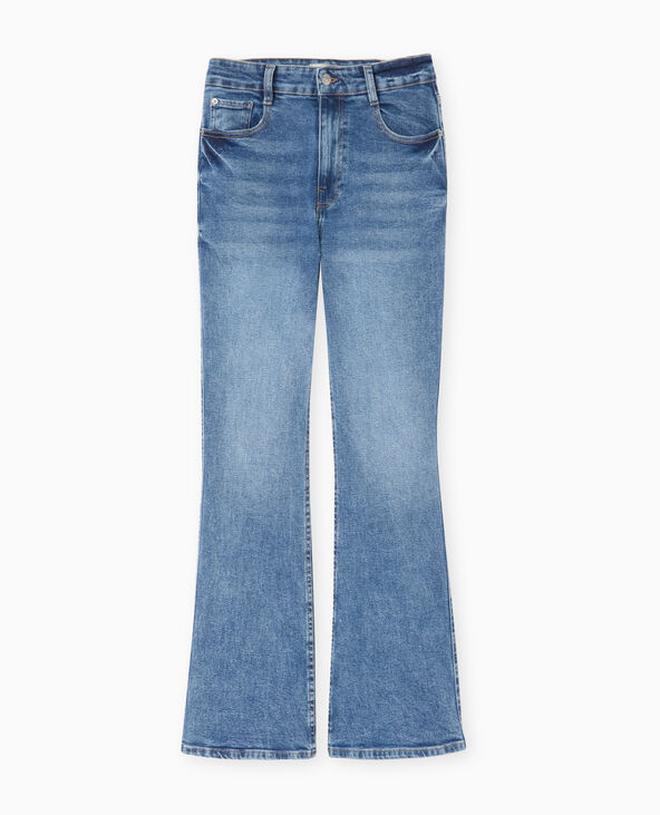 Jean wide taille basse bleu - Pimkie
