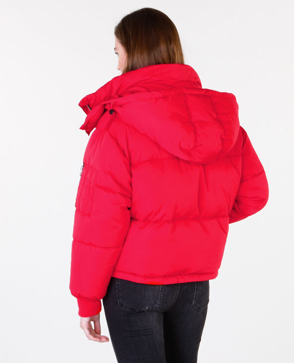 Doudoune courte femme rouge clearance
