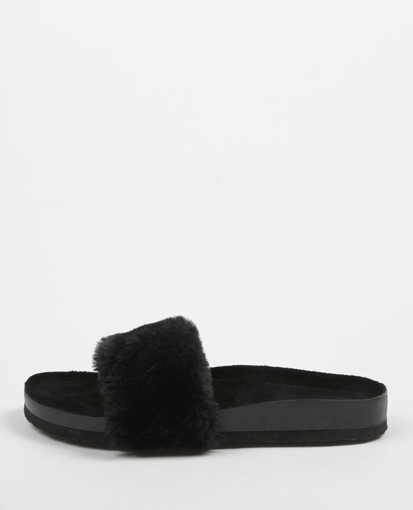 Sandales femme top fourrure