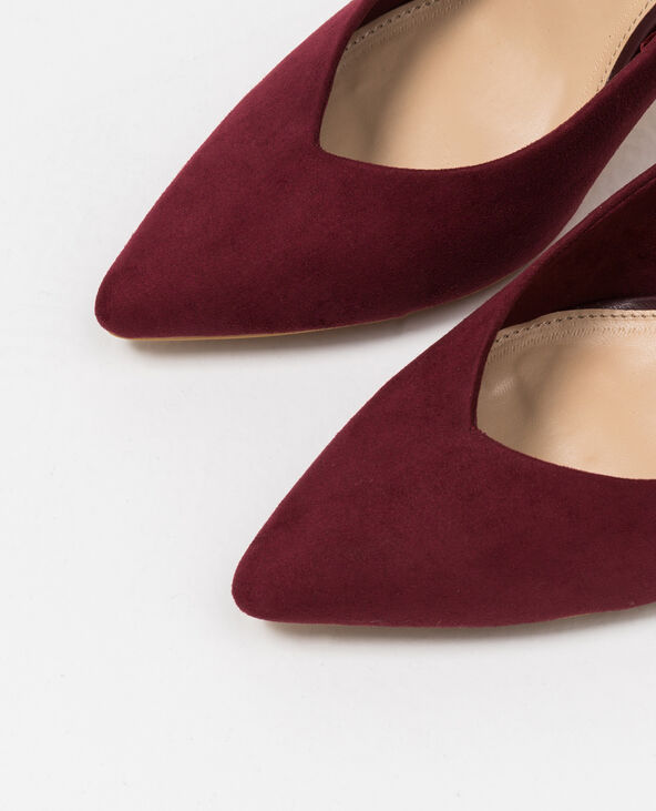 Escarpins bordeaux store
