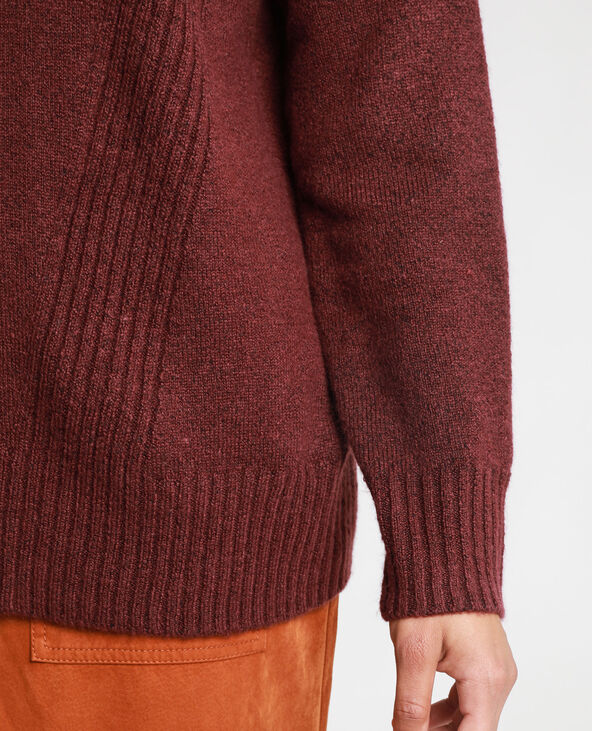 Pull à col roulé violet - Pimkie