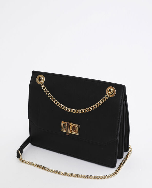 Petit sac boxy noir - Pimkie
