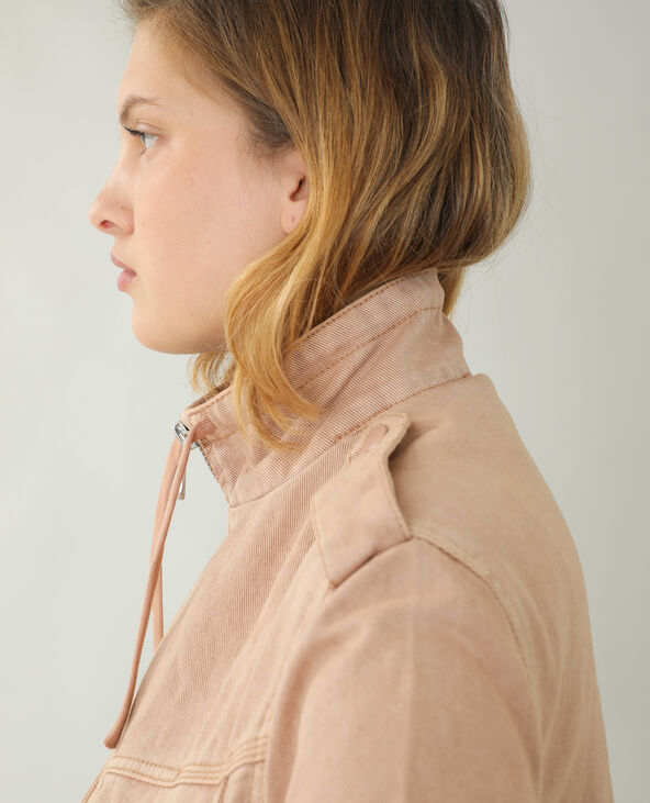 Veste en jean camel - Pimkie