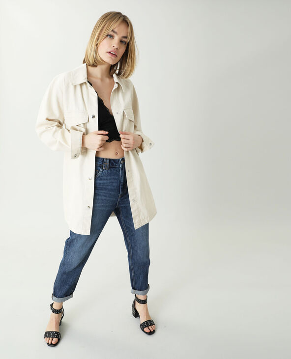 Jean mom bleu marine - Pimkie