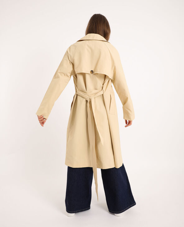 Trench long écru - Pimkie