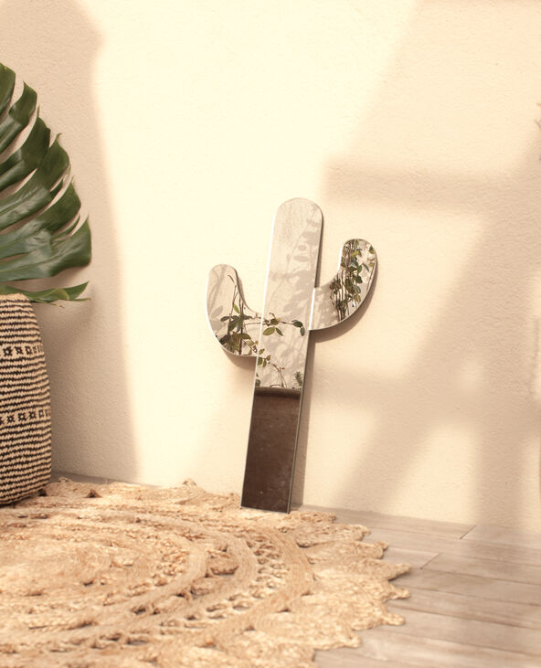Miroir cactus argenté - Pimkie