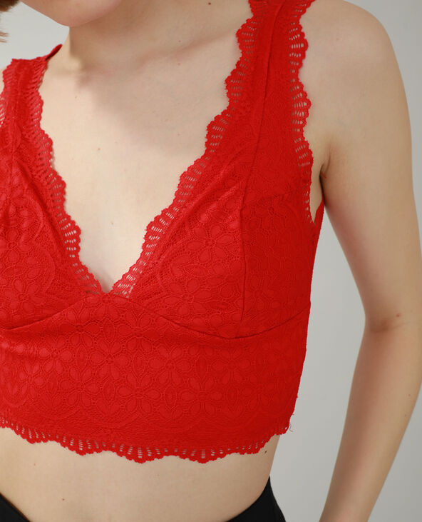 Brassière en dentelle bleu clair - Pimkie