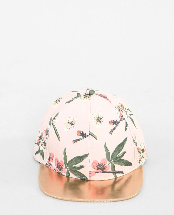 Casquette visière shiny rose clair - Pimkie