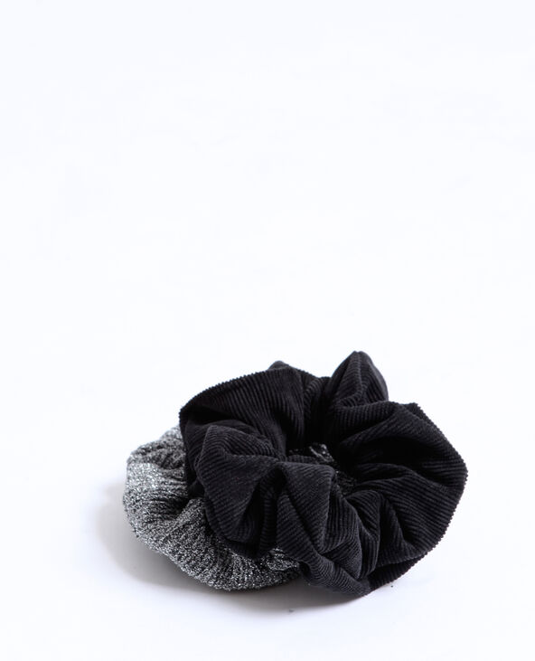Lot de 2 chouchous Paula Gonu noir - Pimkie