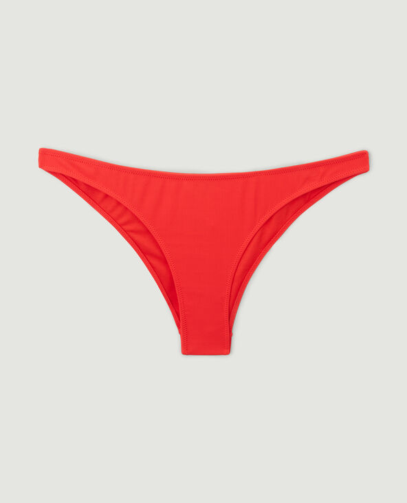Bas de maillot de bain culotte rouge - Pimkie