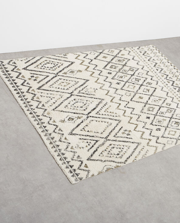 Grand tapis berbère blanc - Pimkie