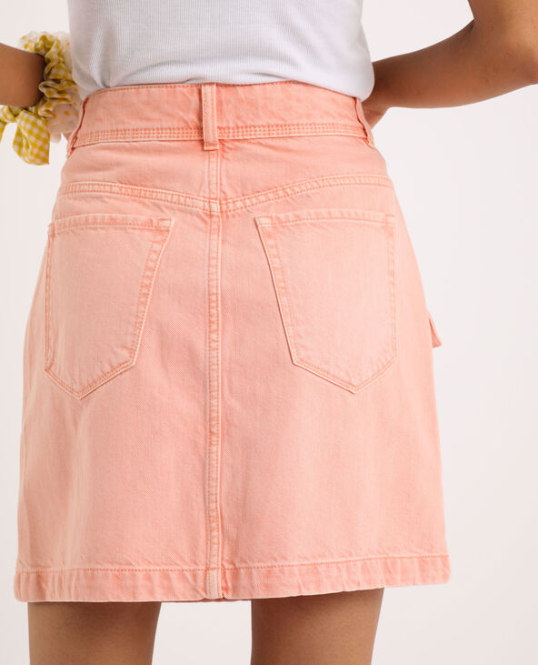 Jupe en jean orange on sale