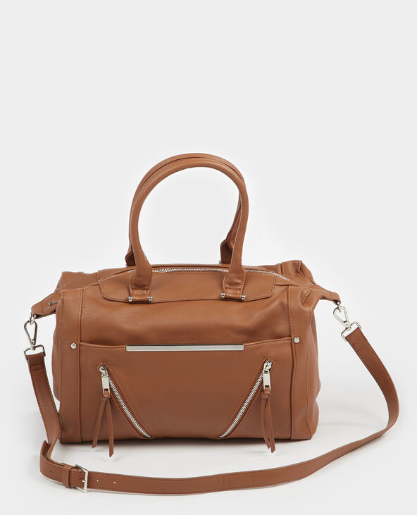 Sac cabas souple camel - Pimkie