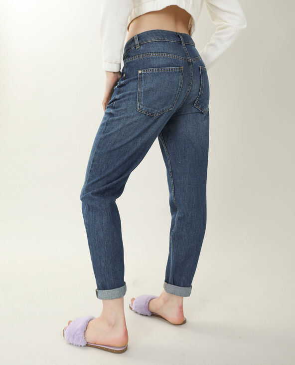 Jean mom bleu marine - Pimkie