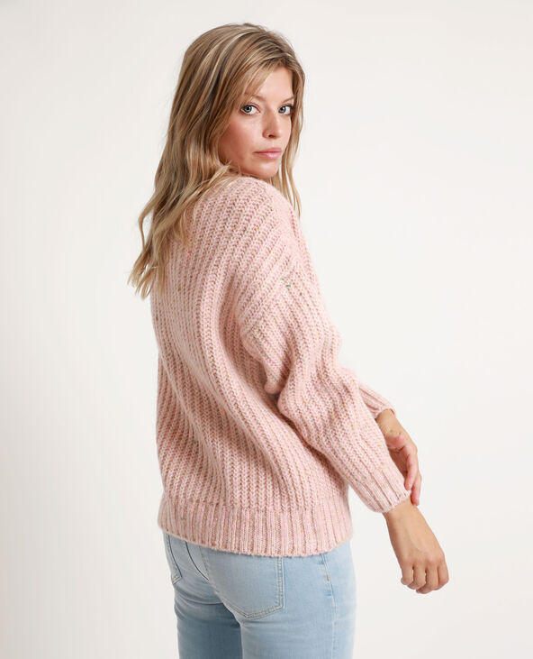 Pull chiné rose - Pimkie