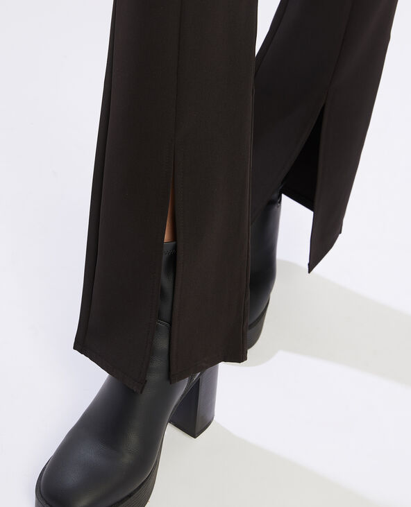 Pantalon flare noir - Pimkie
