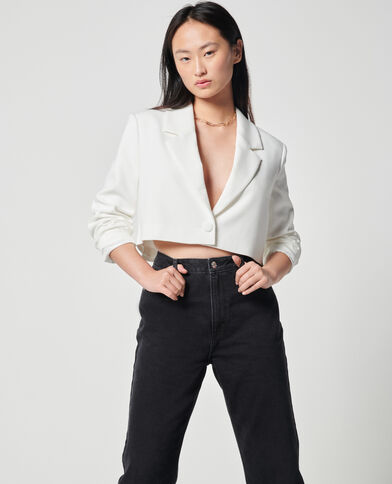 Jean mom taille haute noir - Pimkie