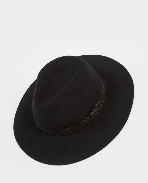 Chapeau fedora noir - Pimkie