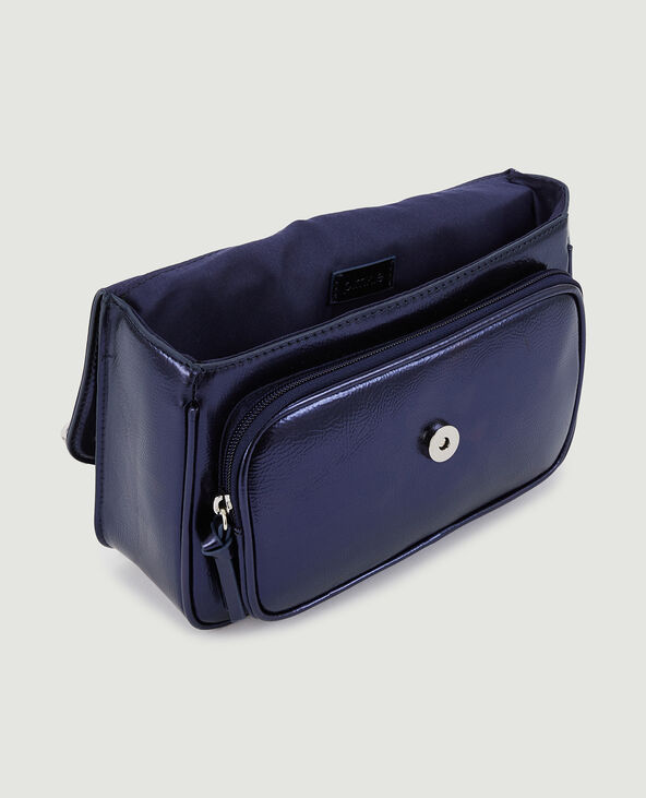 Sac besace avec clous bleu marine - Pimkie