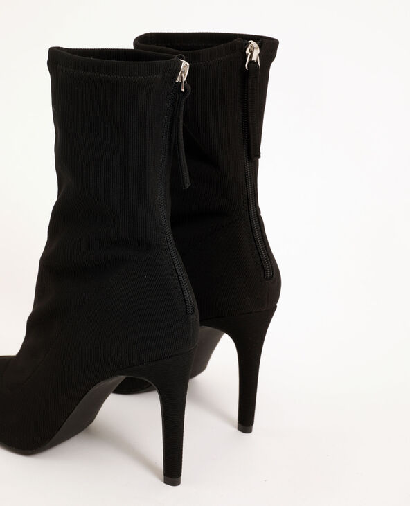 Mi-bottes pointues noir - Pimkie