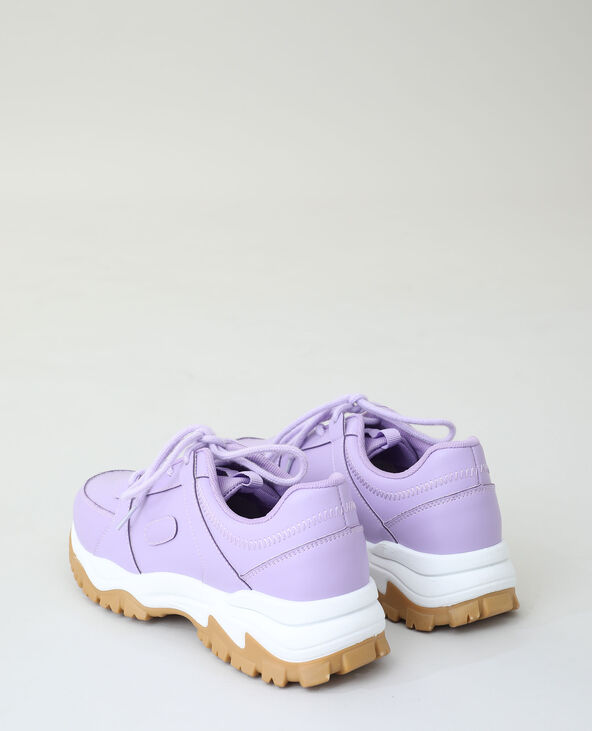Baskets dad shoes lilas - Pimkie