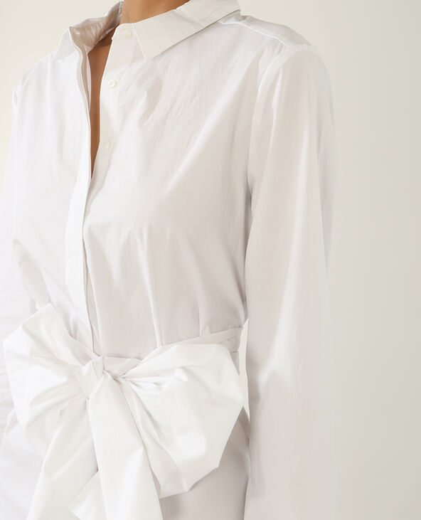 Robe chemise blanc - Pimkie