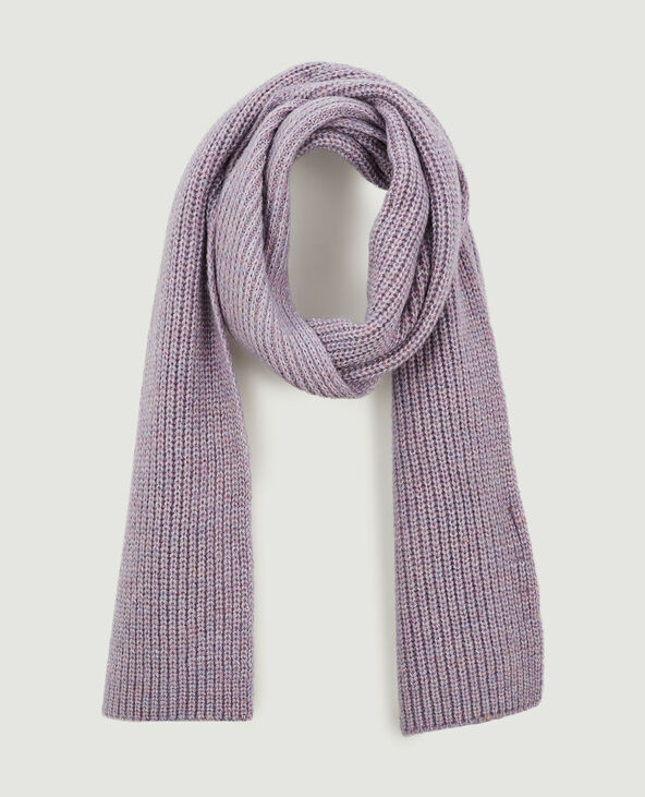 Echarpe en maille lilas - Pimkie