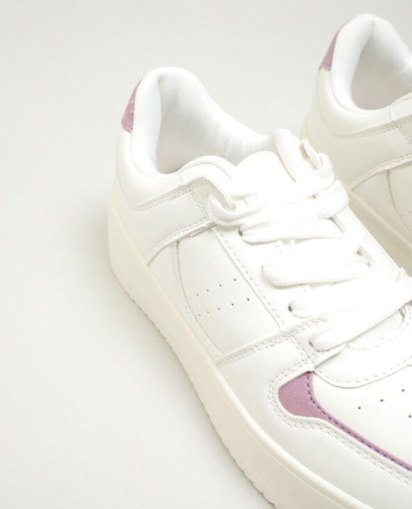 Baskets plateformes blanc - Pimkie