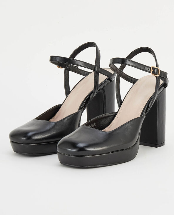 Sandales babies plateforme noir - Pimkie