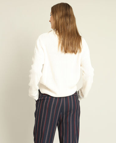 Pull basique blanc - Pimkie