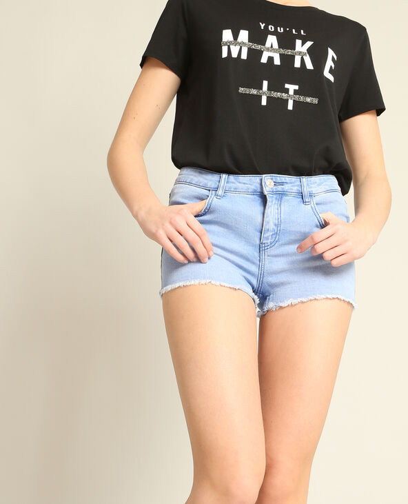 Short court bleu clair - Pimkie