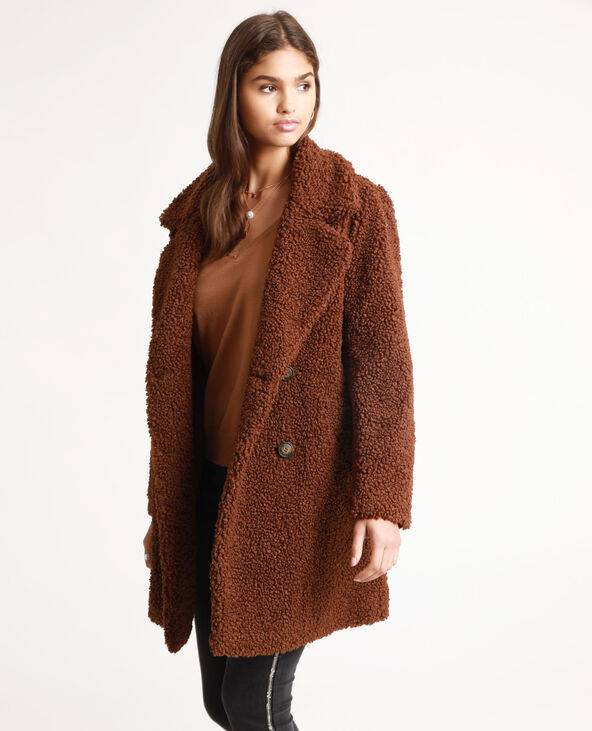 Manteau imitation mouton Pimkie
