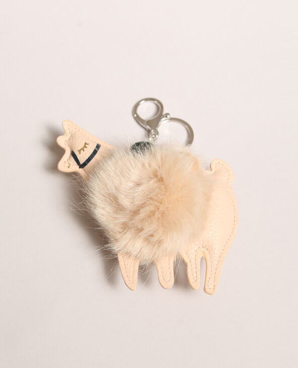 Porte clés lama doré - Pimkie