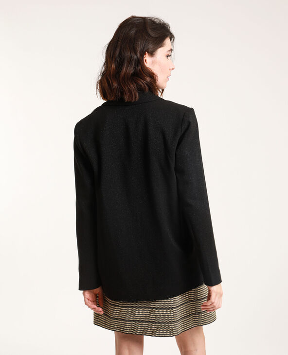 Blazer brillant noir - Pimkie