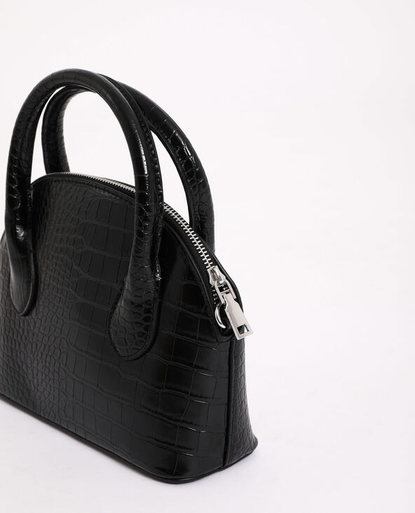 Sac demi-lune noir - Pimkie