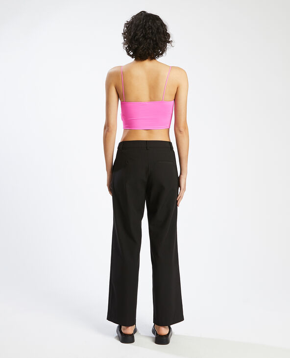Brassière fines bretelles rose fluo - Pimkie