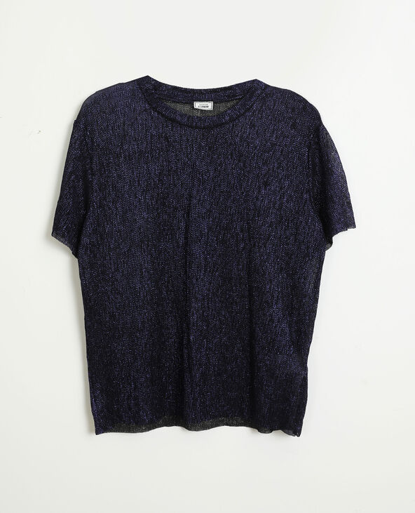 Top pailleté violet - Pimkie