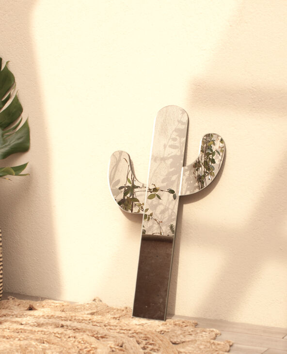 Miroir cactus argenté - Pimkie
