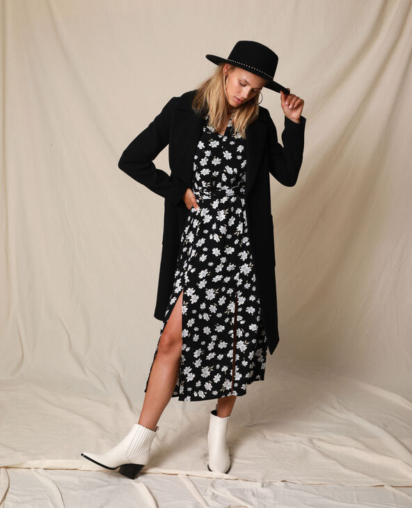 Robe longue fleurie