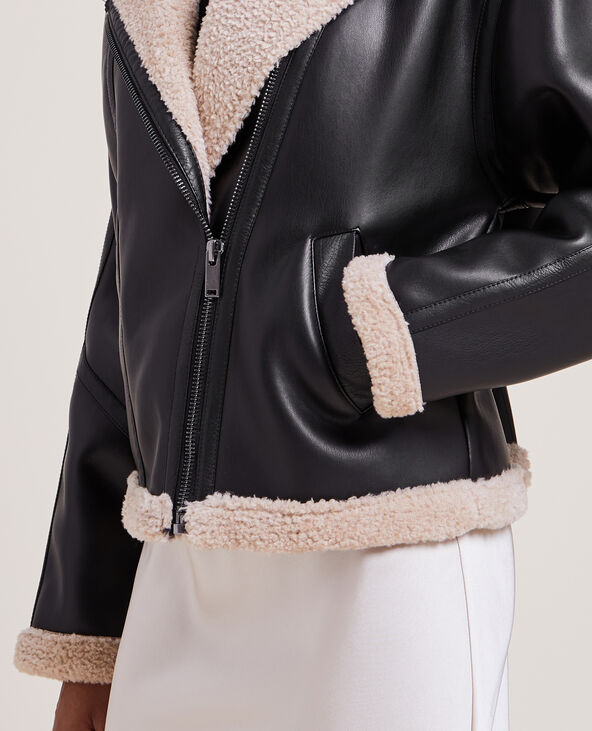 Blouson aviateur avec sherpa Pimkie