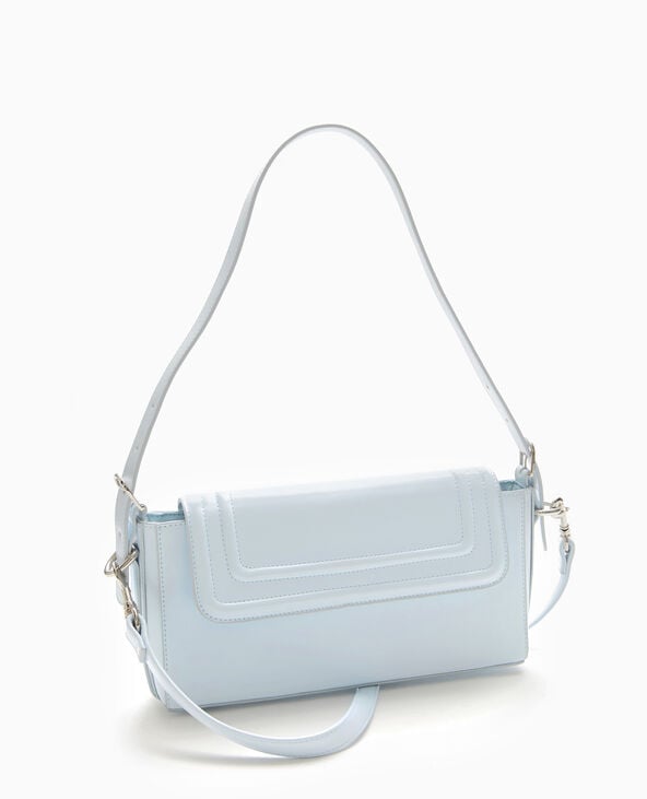 Sac baguette porté épaule bleu clair - Pimkie